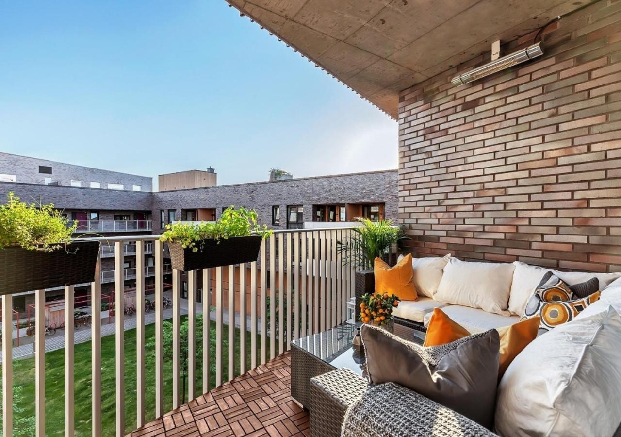 Seaside Apt - 2 Sunny Balconies - Modern - 6 Pax Oslo Ngoại thất bức ảnh